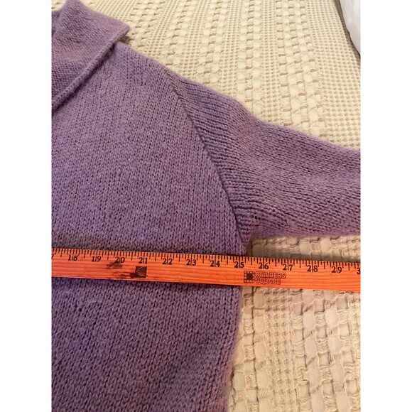 Soft Surroundings Telluride Lavender Sweater Women's Long Cardigan Size XL - Picture 11 of 12